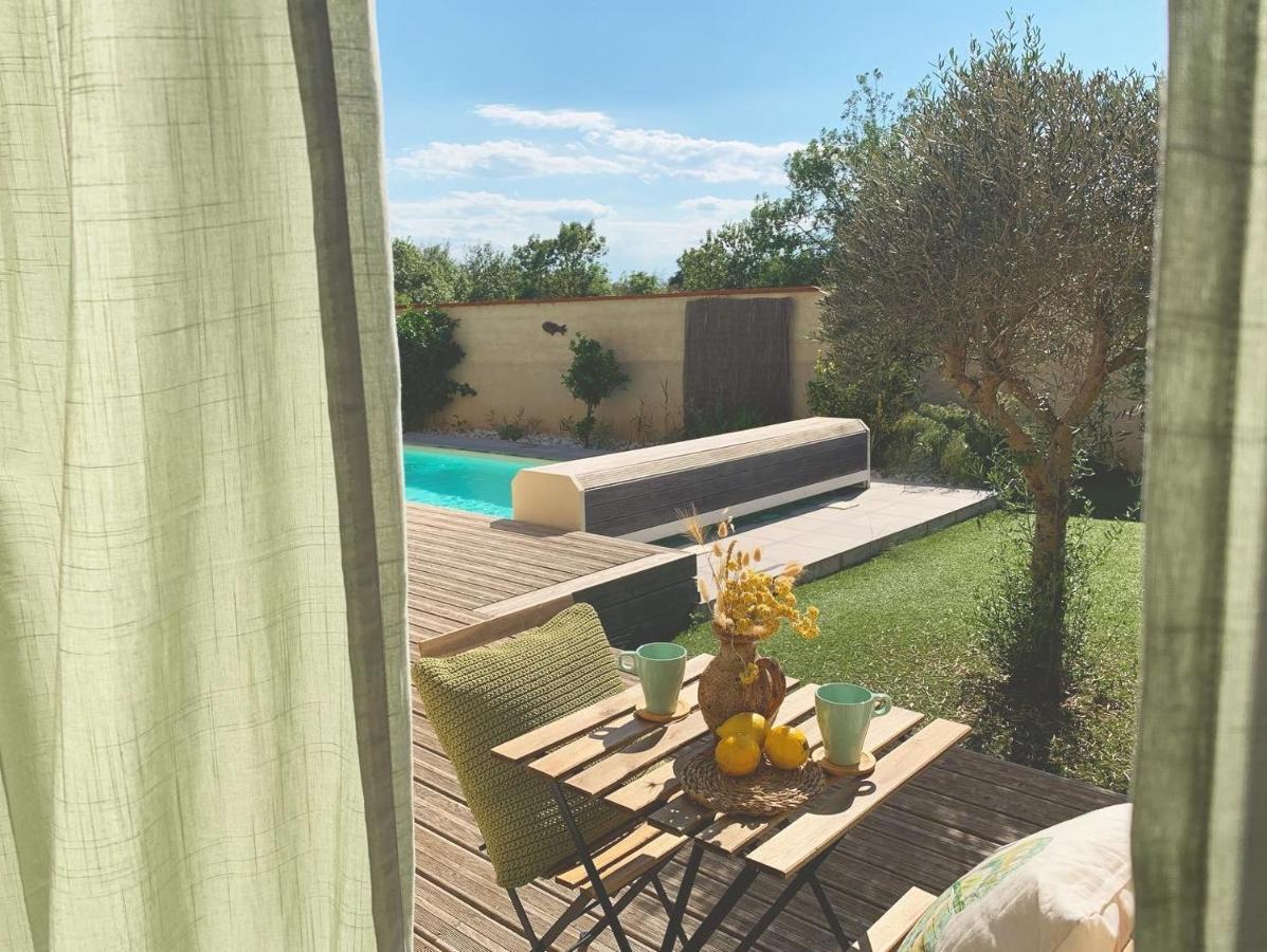 Le Petit Bali Spacieuse Villa Pour 8 Avec Piscine Saint-Cyprien (Pyrenees-Orientales) Exterior foto