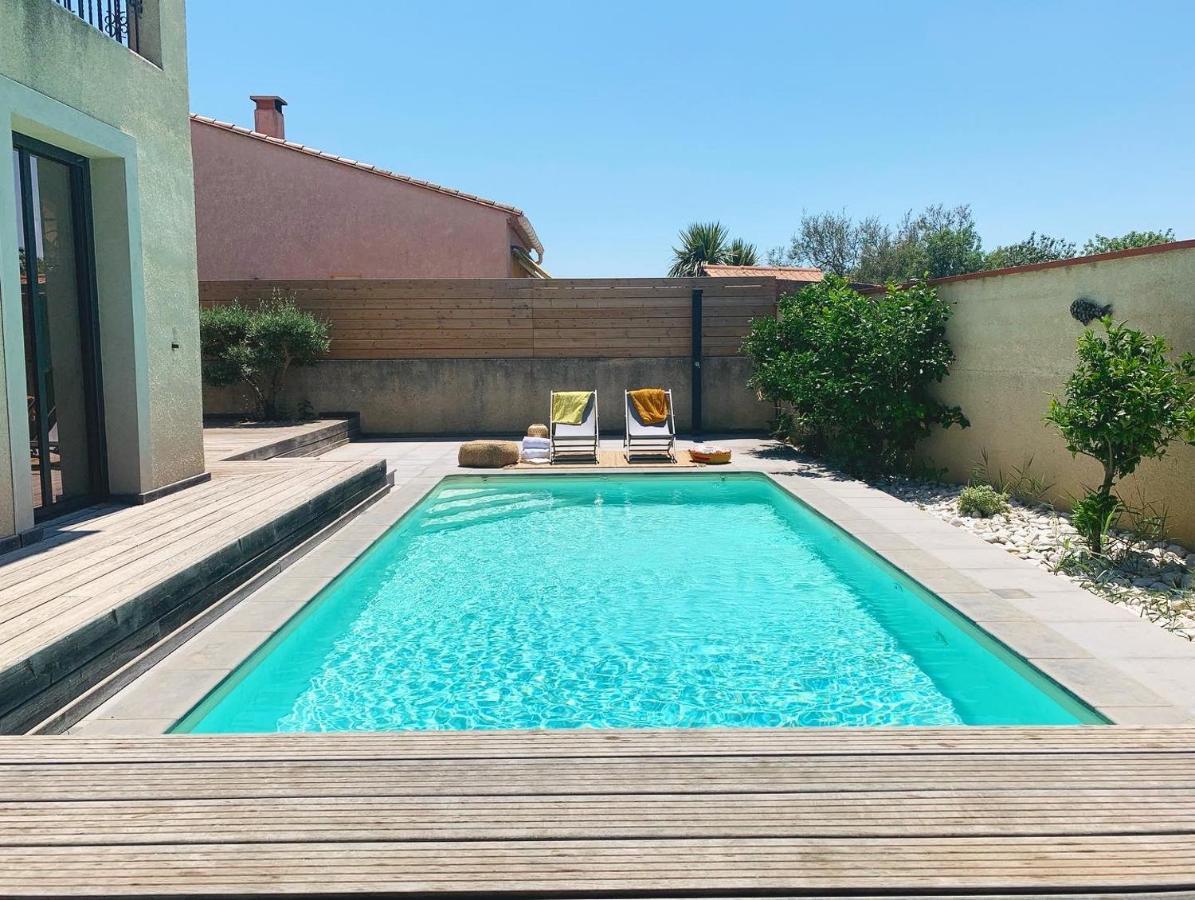 Le Petit Bali Spacieuse Villa Pour 8 Avec Piscine Saint-Cyprien (Pyrenees-Orientales) Exterior foto