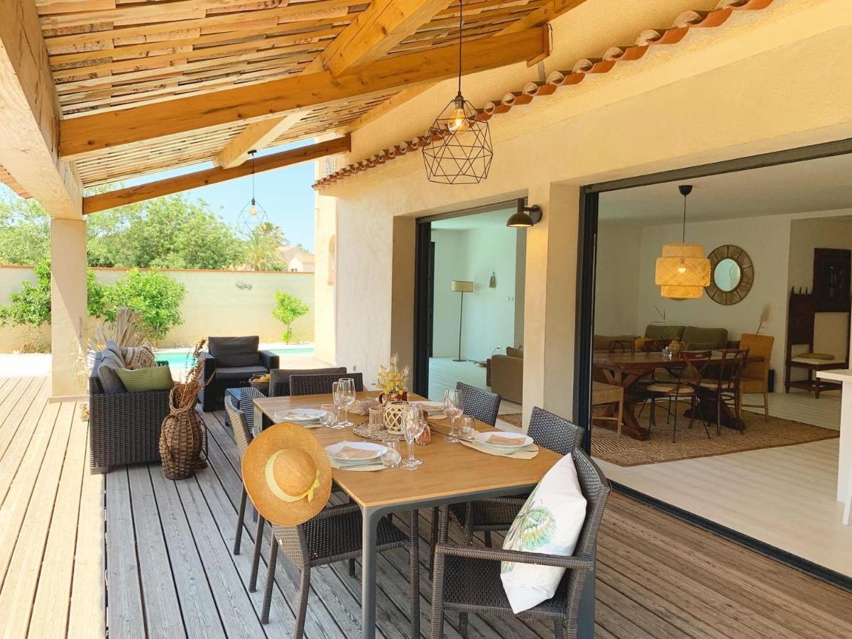 Le Petit Bali Spacieuse Villa Pour 8 Avec Piscine Saint-Cyprien (Pyrenees-Orientales) Exterior foto