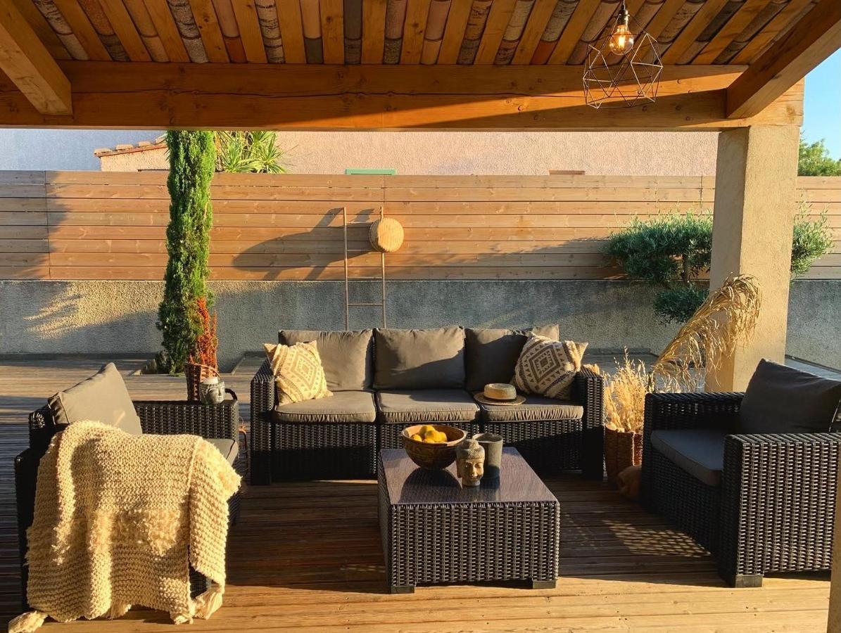 Le Petit Bali Spacieuse Villa Pour 8 Avec Piscine Saint-Cyprien (Pyrenees-Orientales) Exterior foto